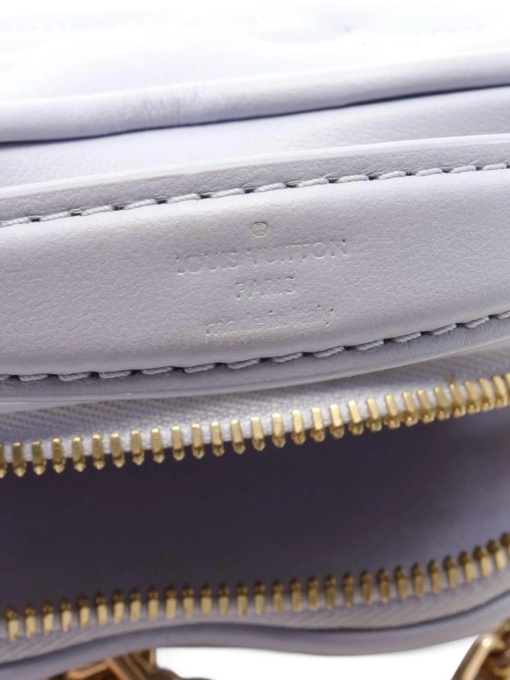 Louis Vuitton Pop My Heart Pouch Bubblegram Leather Lilac Crossbody Bag - Picture 6 of 10